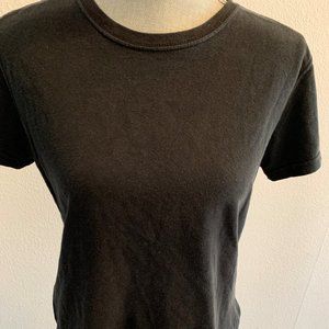 AE Armani Exchange Black Stone Wash Women's Tee L